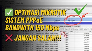 The Easiest & Simplest MikroTik PPPoE Optimization! for RT/RW Net 2026