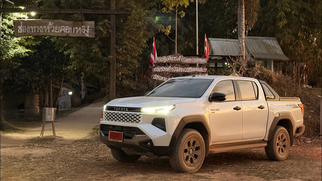 ทดสอบ Toyota Hilux Travo ป้ายแดง ลุยห้วยคอกหมู