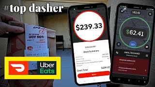 This Is How To Make $300 In ONE Day Delivering Food For Doordash and Uber Eats