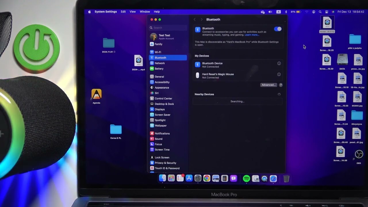 SOUNDCORE Glow – Cara Menghubungkan ke MacBook