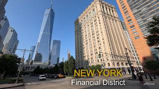 New York / Walking tour Downtown Manhattan / NYC 4К 60fps