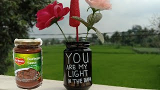 Kerajinan Botol Saus Barbeque Menjadi Serbaguna