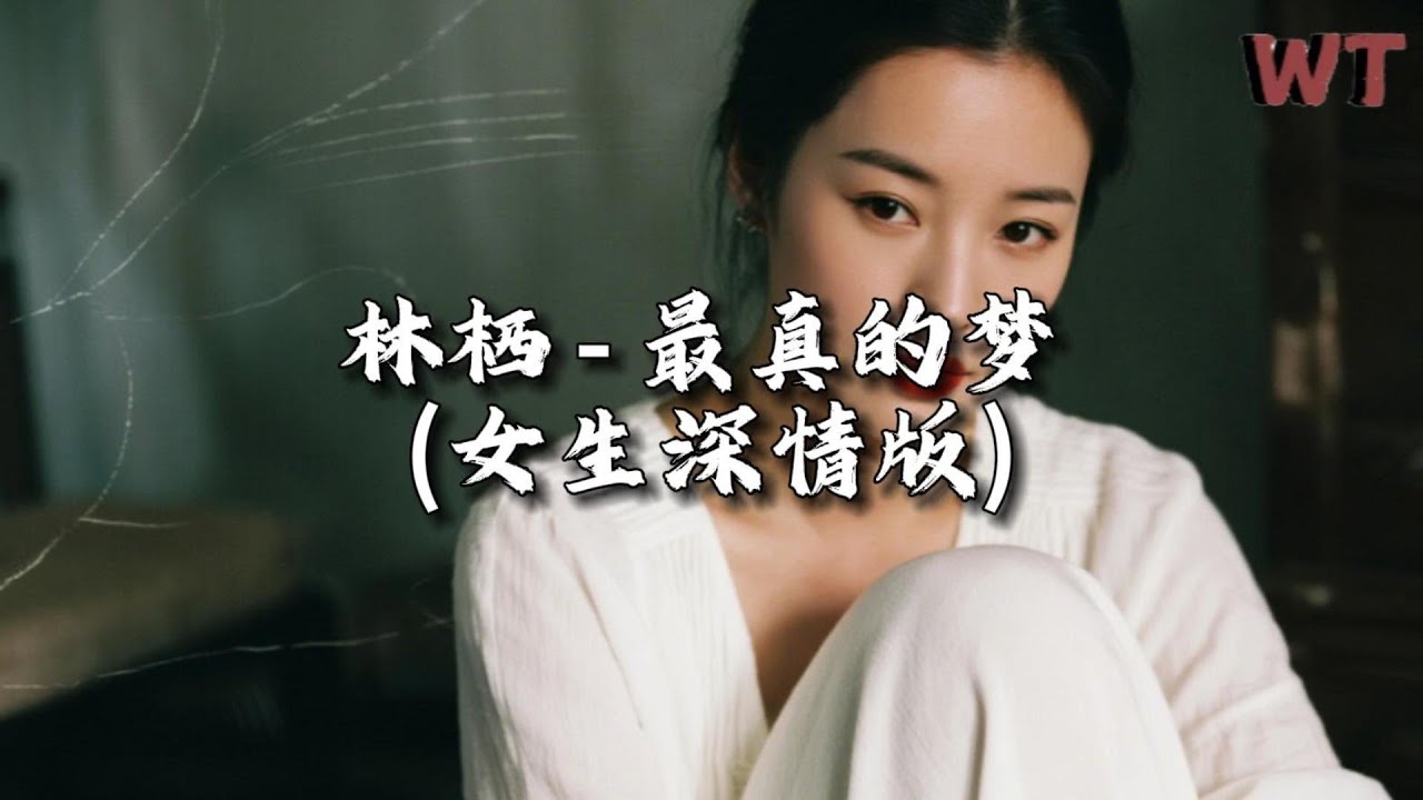 林栖 - 最真的梦 (女生深情版)『为何等到错过多年以后，才明白自己最真的梦。』【动态歌词MV】