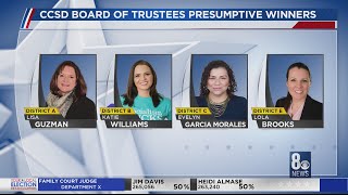1104 CCSD  Board Presumptive Winners Discuss Election