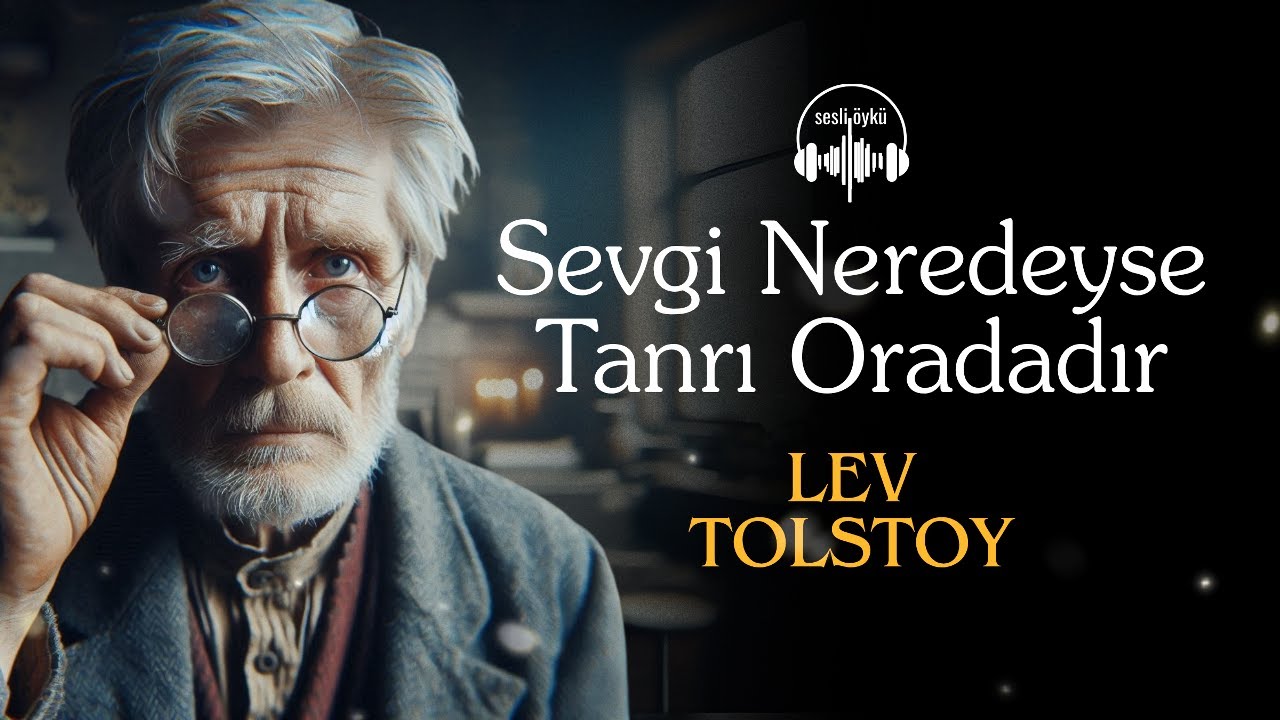 SEVGİ NEREDEYSE TANRI ORADADIR | Lev Tolstoy (Sesli Öykü)