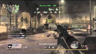 Call of Duty 4 TDM Sniping Commentary! 26-1