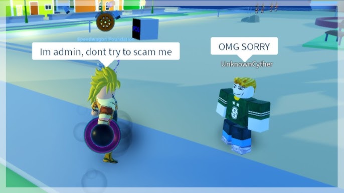 Just a warning to yba, there is a scam method where the scammer