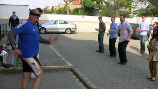 Students from Boston University visited Etnetera - Opening Warm-up