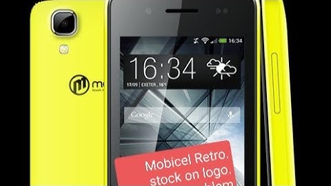 Mobicel Retro (Firmware Free) how to flash.  hango on logo flashing software
