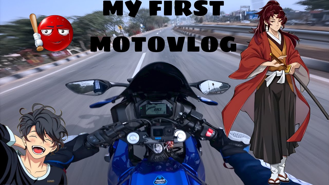 My First MotoVlog Gone Wrong 💥 | R15 Full Exhaust Ride!(Part-1)