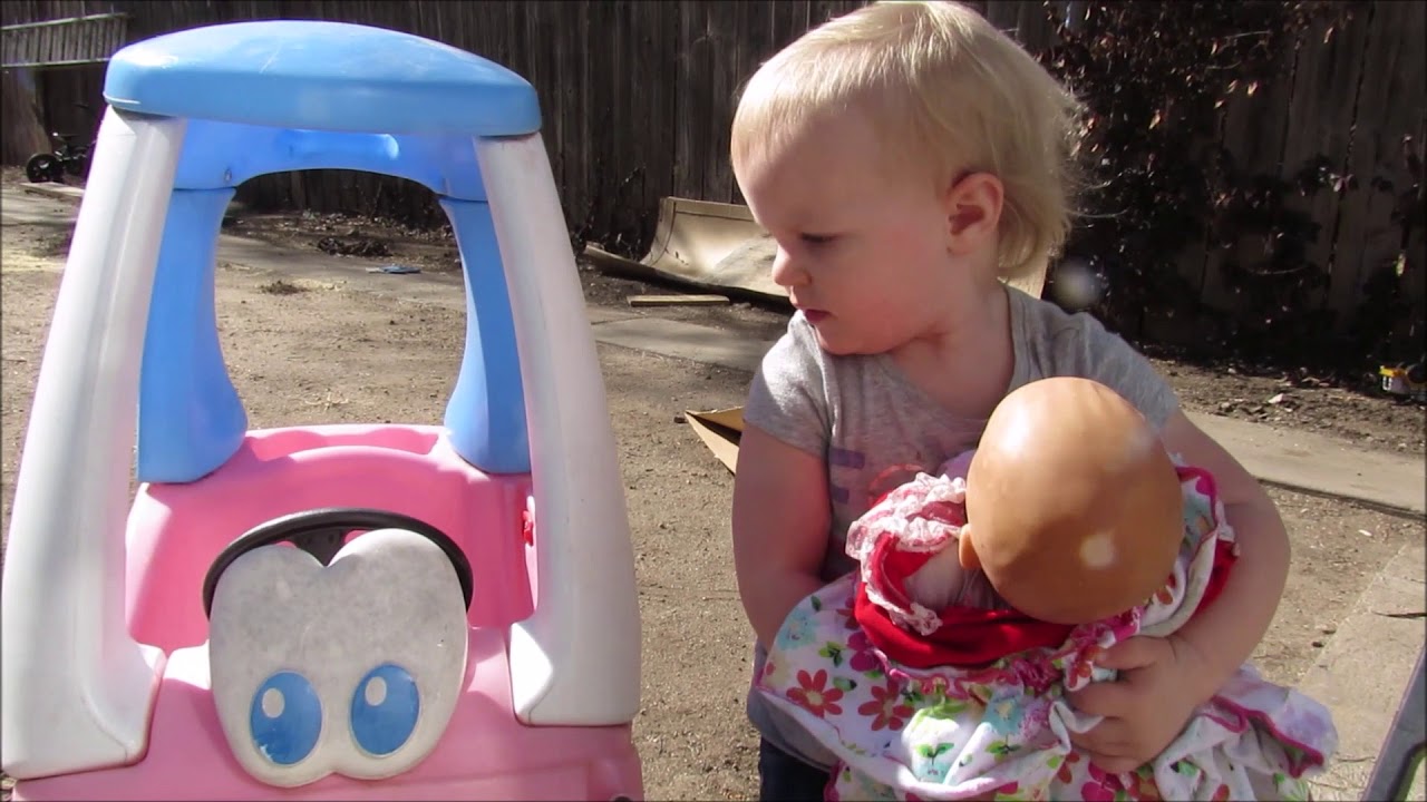 Girl Lifts Car off of Baby YouTube