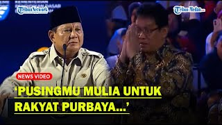 BUAT PUSING PURBAYA! Prabowo Puji Menkeu : Pusingmu Mulia Untuk Rakyat