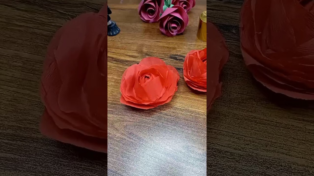 Easy method to make Rose🌹