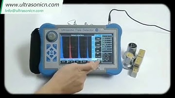 How to use ultrasonic flaw detector?