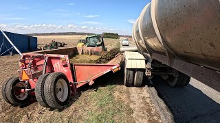 Its Go Time! Tankering to Drag Lining Manure!