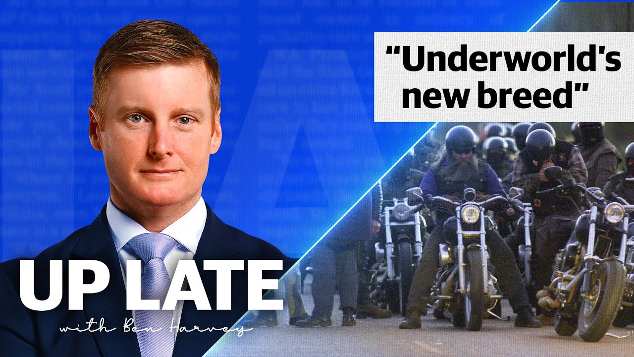 Clean-cut mobster makeover: Up Late with Ben Harvey