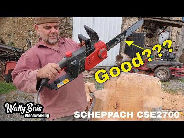 Tronçonneuse cse2700 scheppach marque Scheppach ref 5910205901 sur