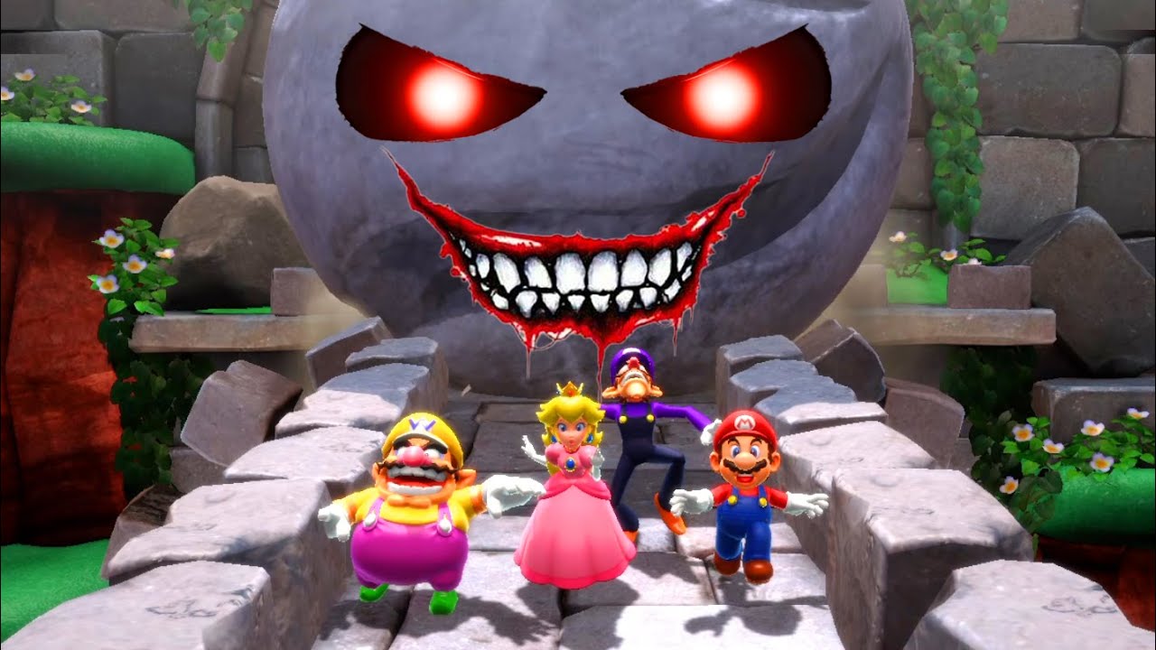 Super Mario Party Jamboree Minigame Showdown - Mario Vs Peach Vs Wario Vs Waluigi
