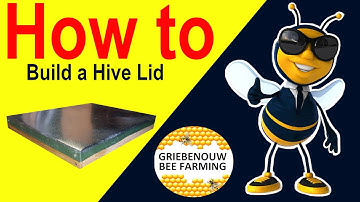 How to build a lid for a bee hive - Langstroth hive