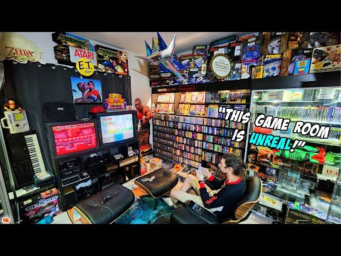 3000+ Retro Games & Complete Turbografx Set! | Game Room Tour