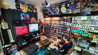 3000+ Retro Games & Complete Turbografx Set! | Game Room Tour