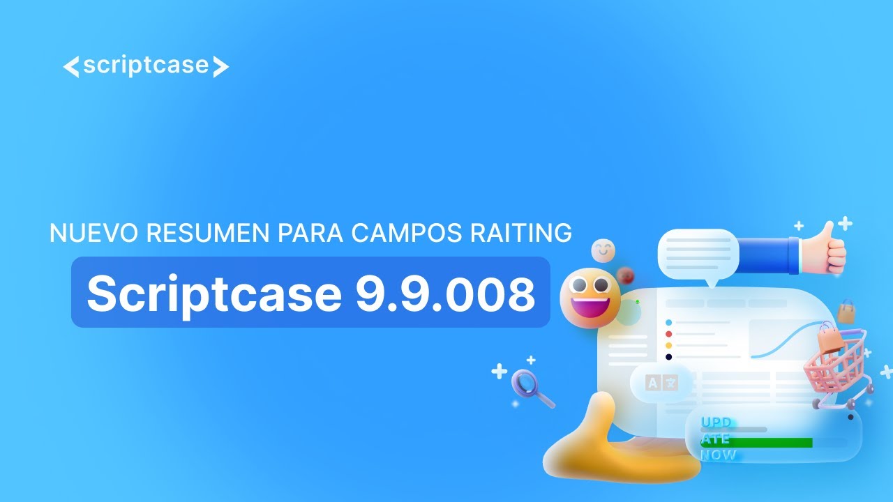 Scriptcase 9.9.008 - Nuevo resumen para campos raiting - YouTube