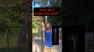 super custom wizard staff #diy #woodworking #howto #art
