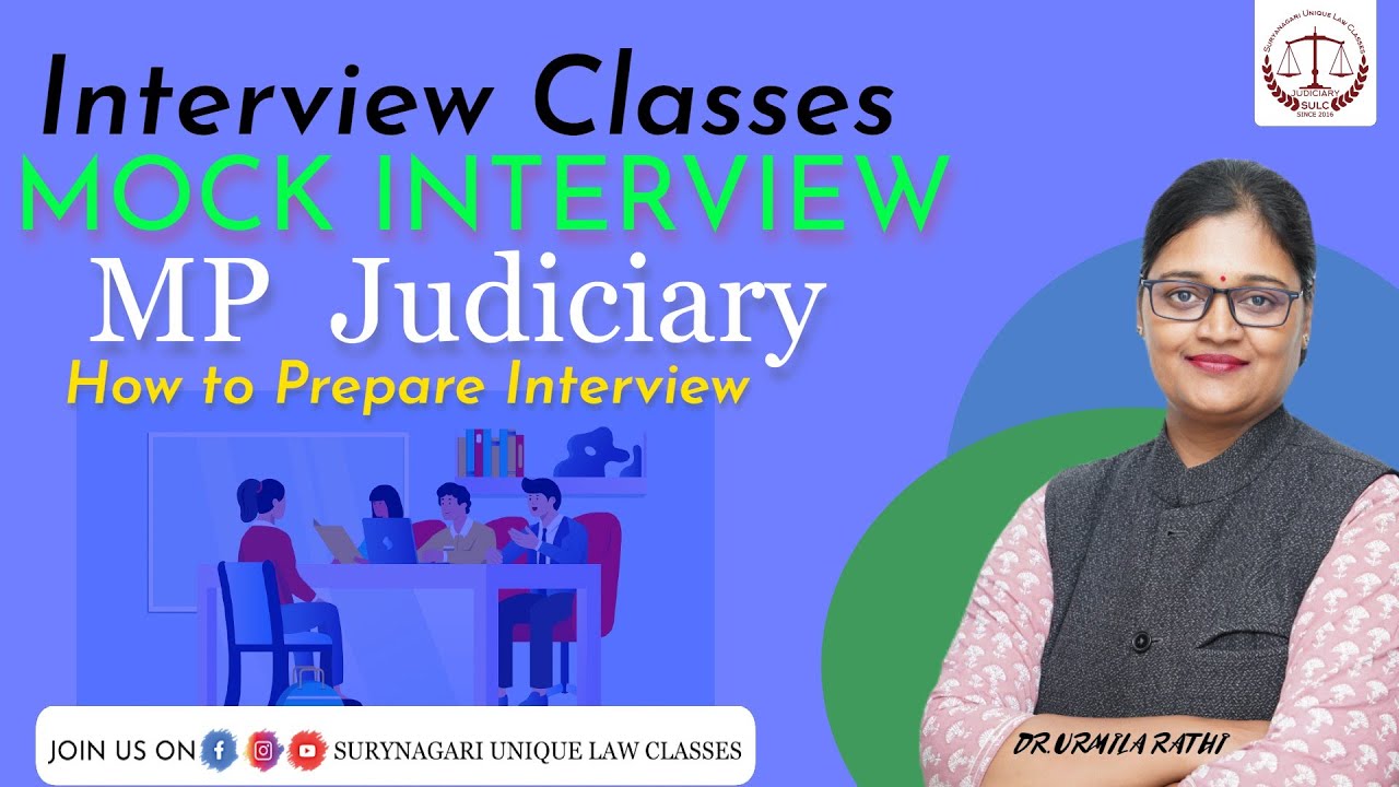 MP JUDICIARY INTERVIEW CLASSES INFORMATION,HOW TO PREPARE INTERVIEW ...