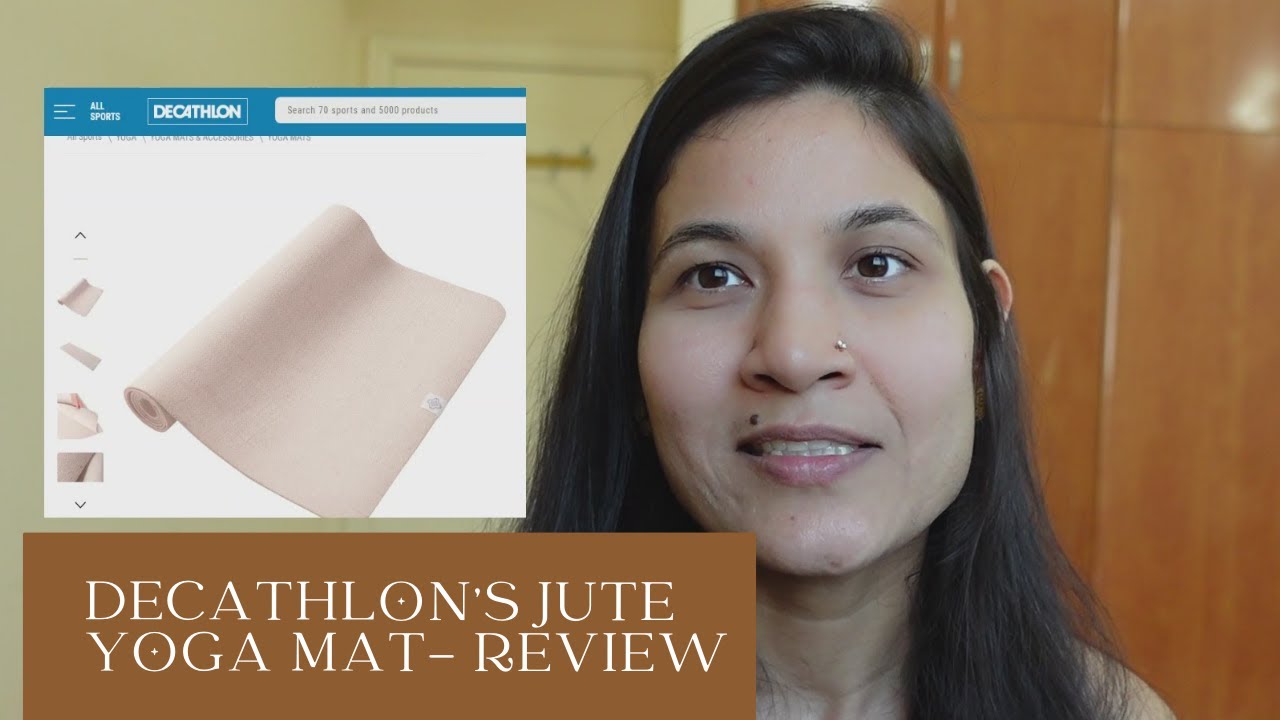 Reviewing Decathlon's Jute & Natural Rubber Yoga mat, is it worth the  price? - YouTube