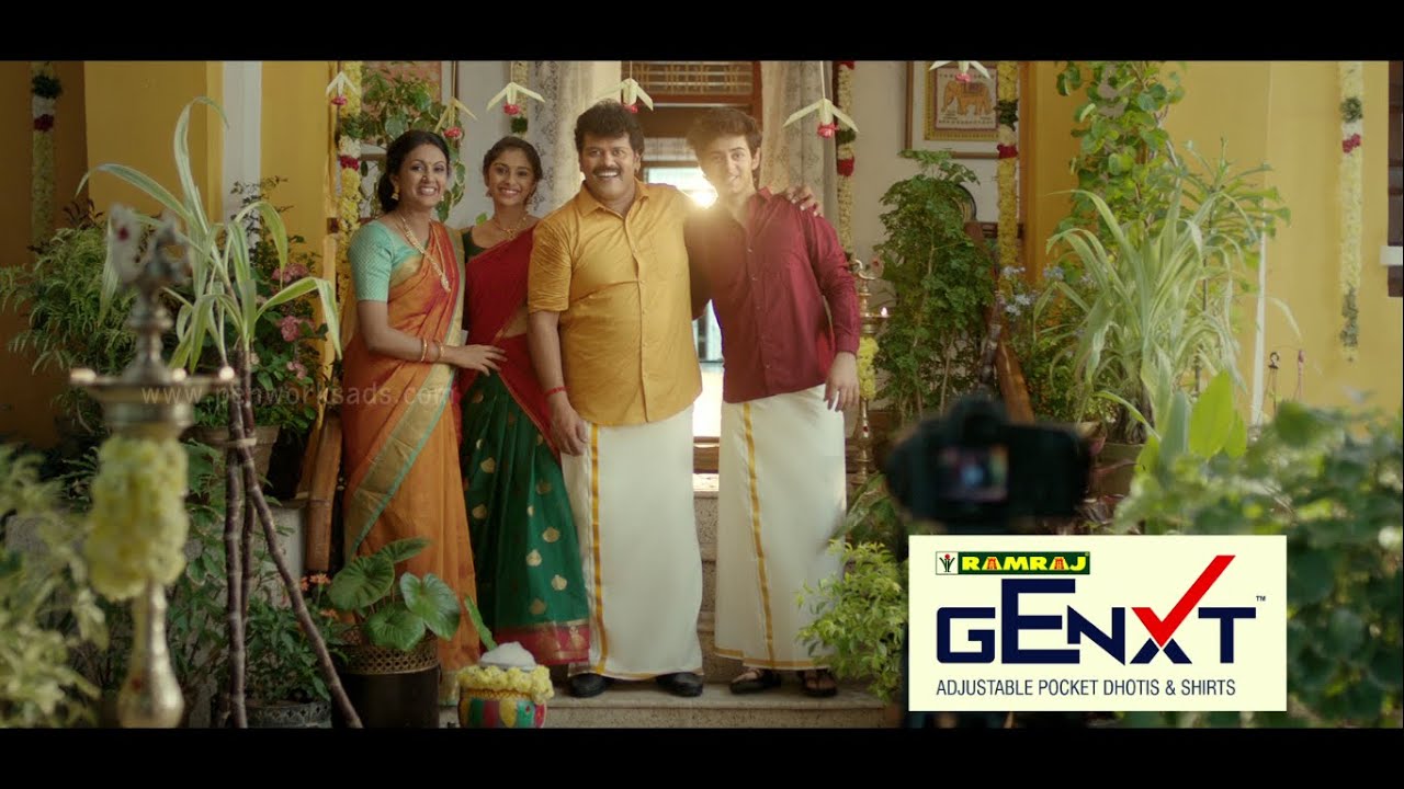 Ramraj GeNxt Adjustable Dhoti by PENWORKS AD AGENCY