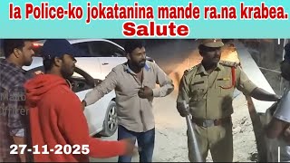 Ua Policeko Jokatanina Mande Rana Krabeasalute27 November 2025