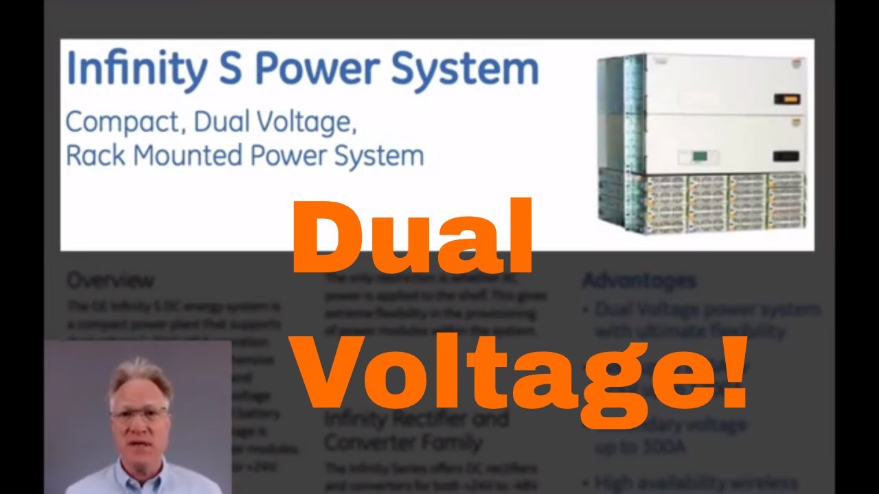 infinity S DC power system
