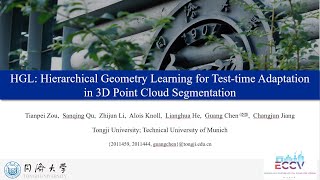 HGL: Hierarchical Geometry Learning for Test-time Adaptation in 3D Point Cloud Segmentation