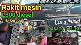 perakitan mesin L300 diesel