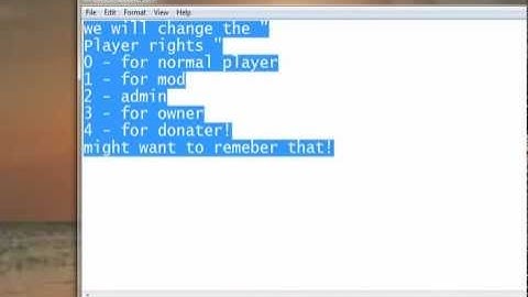 How to make a new working rsps from scratch part 1 - Making yourself owner