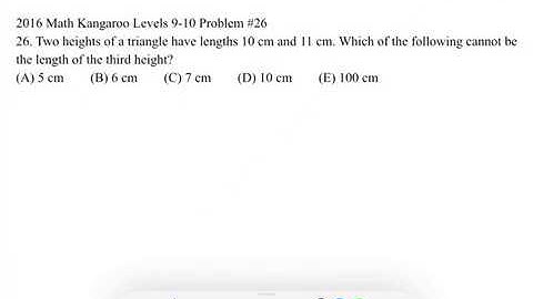 2016 Math Kangaroo Levels 9-10 Problem #26