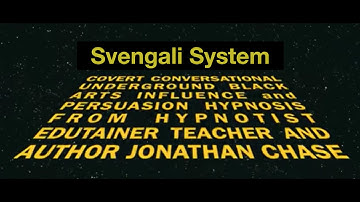 the Hypnotist Jonathan Chase Svengali System how to do covert hypnosis intro
