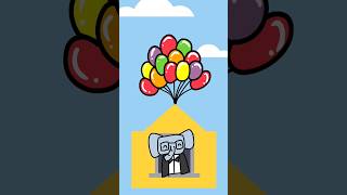 Hold the roof! #shorts #childhood #interactive #viral #animation #up #fyp #interactivevideo