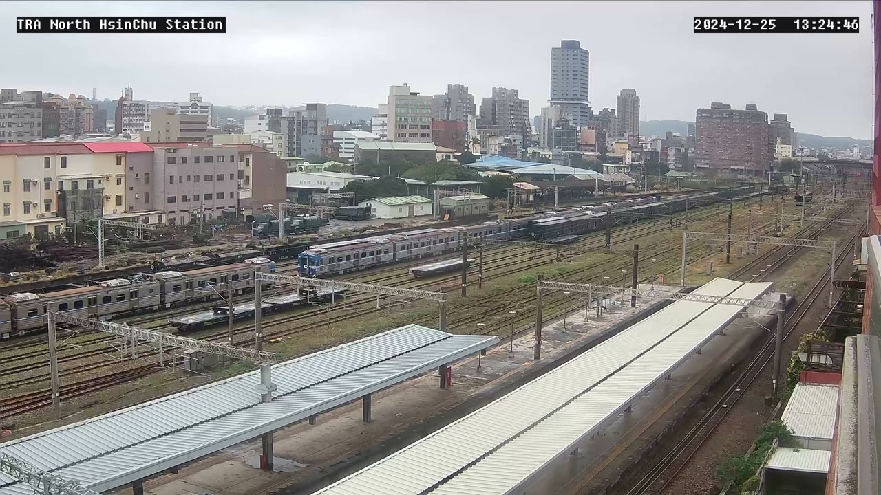 「瑪後接蛋！樹林以南太魯閣！」2024-12-25 台鐵8722次 太魯閣自強號（代打109次推拉豬迴送）北新竹車站 通過✅ & 271次 普悠瑪自強號 北新竹車站 通過✅