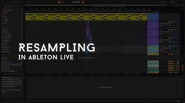 Quick Tips - Resampling Feature in Ableton Live