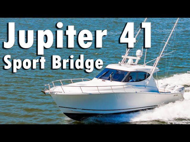 2014 Jupiter 41 Sport Bridge “Surf Rider” – Triple Yamaha 425XTOs