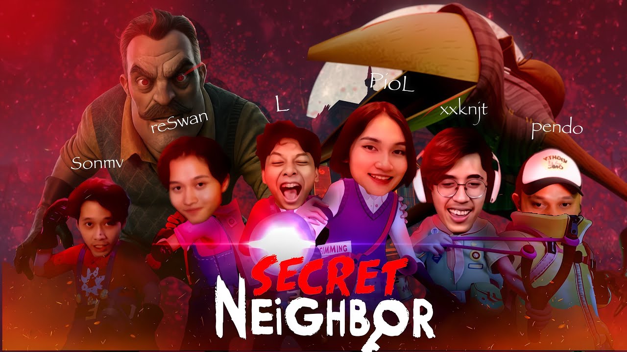 OM JAHAT KEMBALI! XXGANK Bikin Kekacauan 10 Menit Nonstop - Secret Neighbor