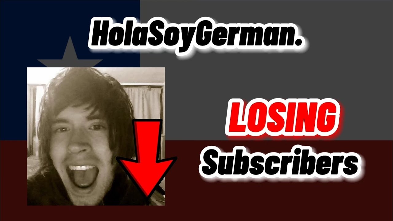 HolaSoyGerman LOSING Subscribers! (8+ Hours Timelapse) - YouTube