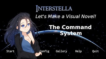 Make a Visual Novel in Unity 2023 - Episode 04 (pt3) The Command System