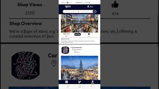 Store management app allowing vendors to upload product images & videos to show what they sell.