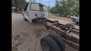 Retired 7.3 Ambulance Teardown & Flatbed Prep