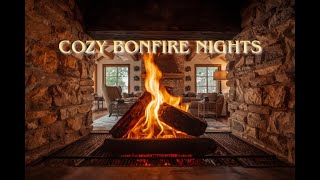 Tranquil Firelight 🌌 | Relaxing Piano Music for Sleep, Study & Inner Peace