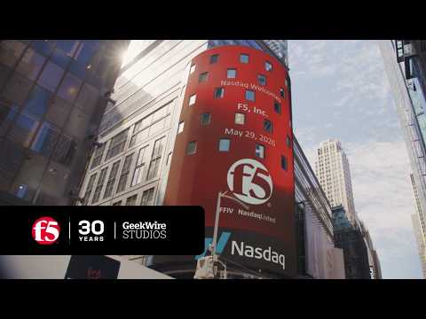 F5 Rings the Nasdaq Opening Bell: Inside the 30th Anniversary Celebration | GeekWire Studios