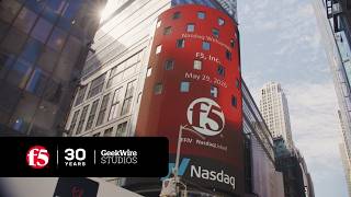 F5 Rings the Nasdaq Opening Bell: Inside the 30th Anniversary Celebration | GeekWire Studios
