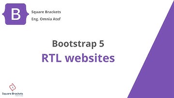 9- How to make Arabic website  (RTL) bootstrap 5 | Multi languages